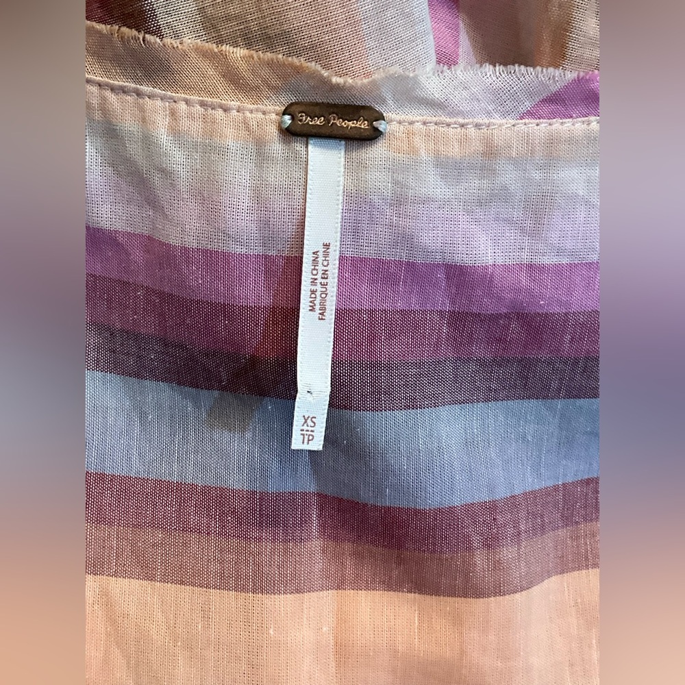 Free People Nora Stripped Jumpsuit - Picture 13 of 15